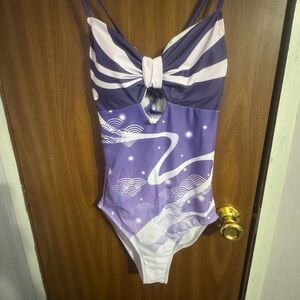 Purple woman’s  One Piece Swimsuit